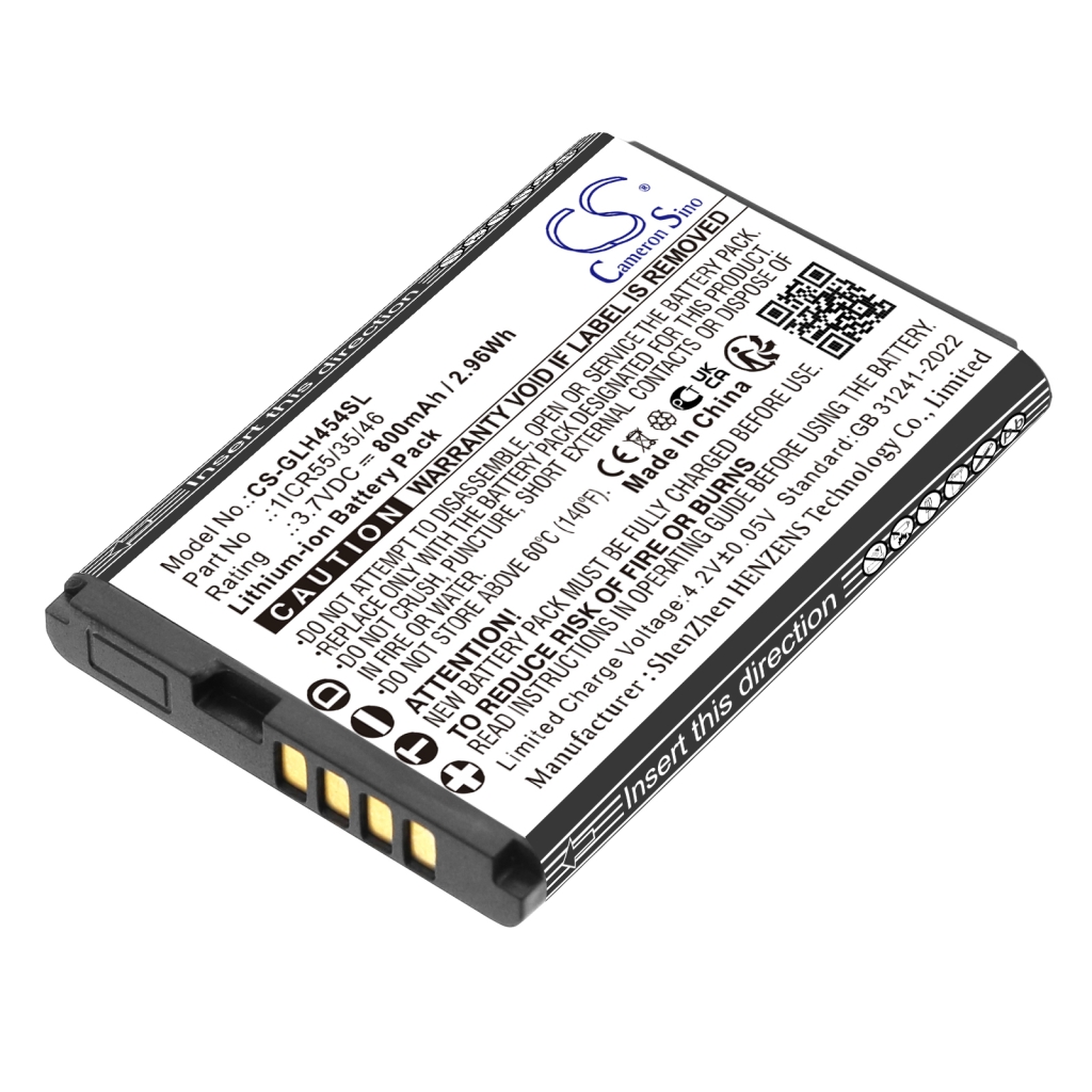 Akkumulátorok szerszámokhoz Geospace CS-GLH454SL