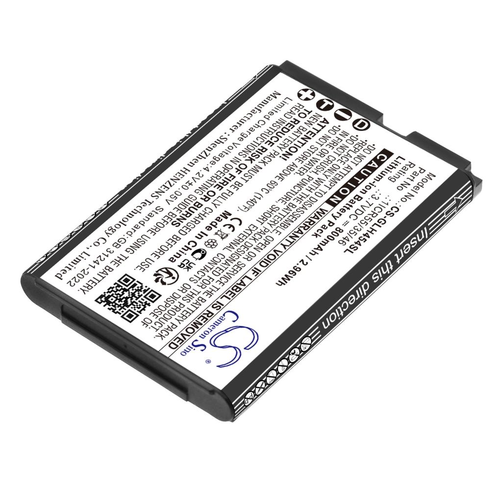 Akkumulátorok szerszámokhoz Geospace CS-GLH454SL