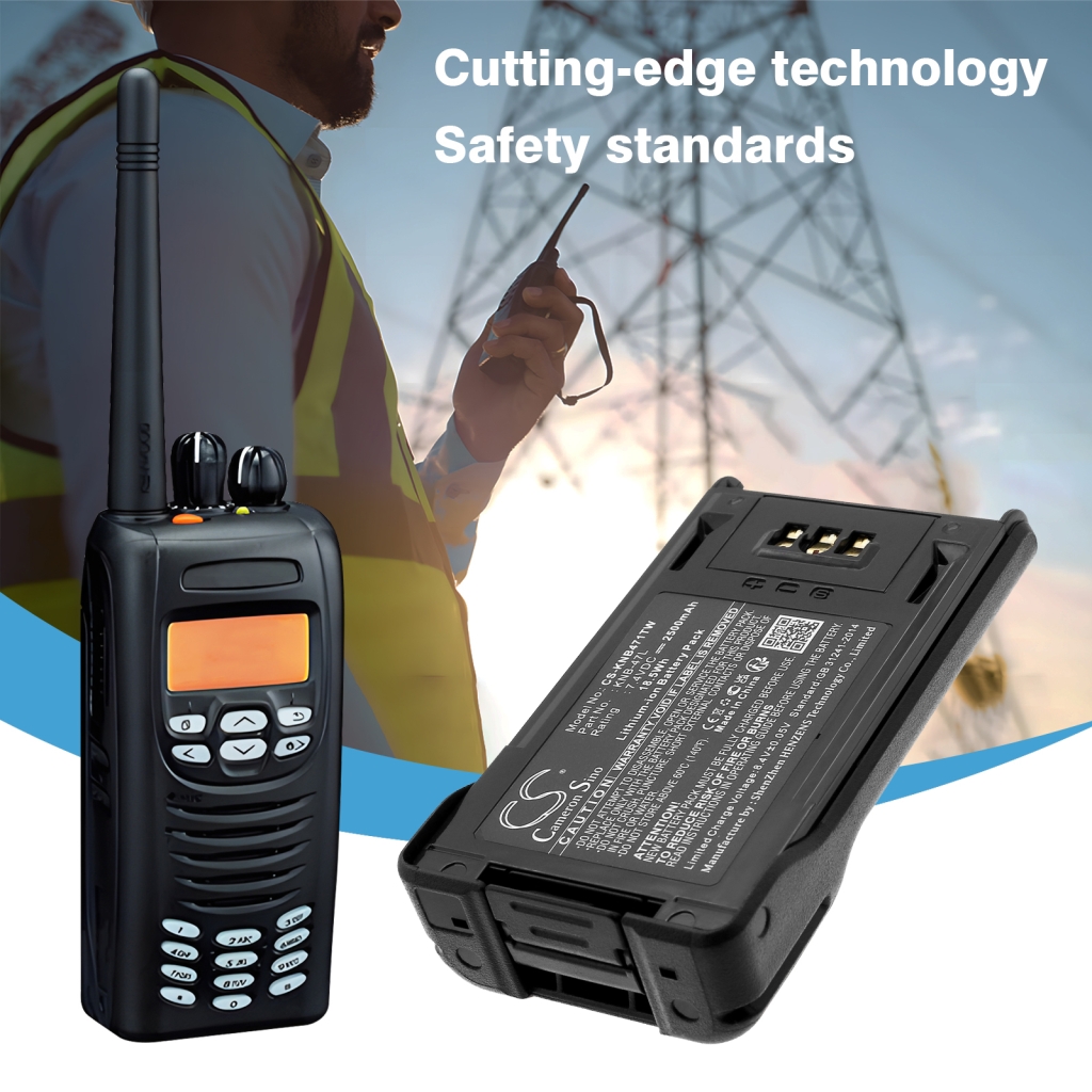 Akkumulátorok rádiókhoz Kenwood CS-KNB471TW