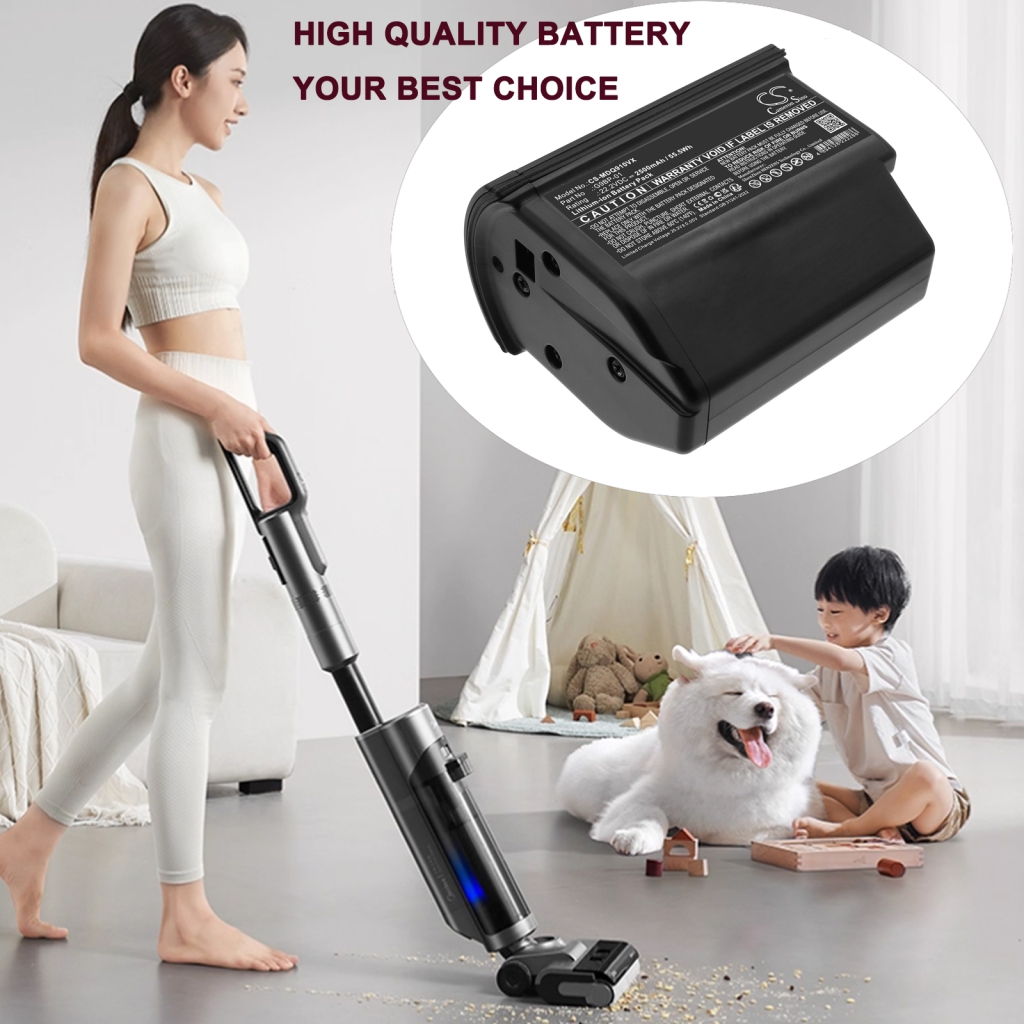 Porszívó akkumulátorok Midea G9 Plus (CS-MDQ910VX)