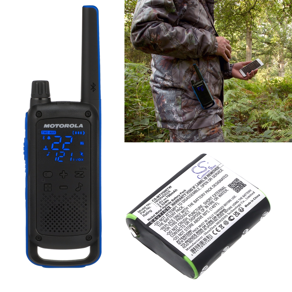 Two-Way Radio Battery Motorola TalkAbout T5300