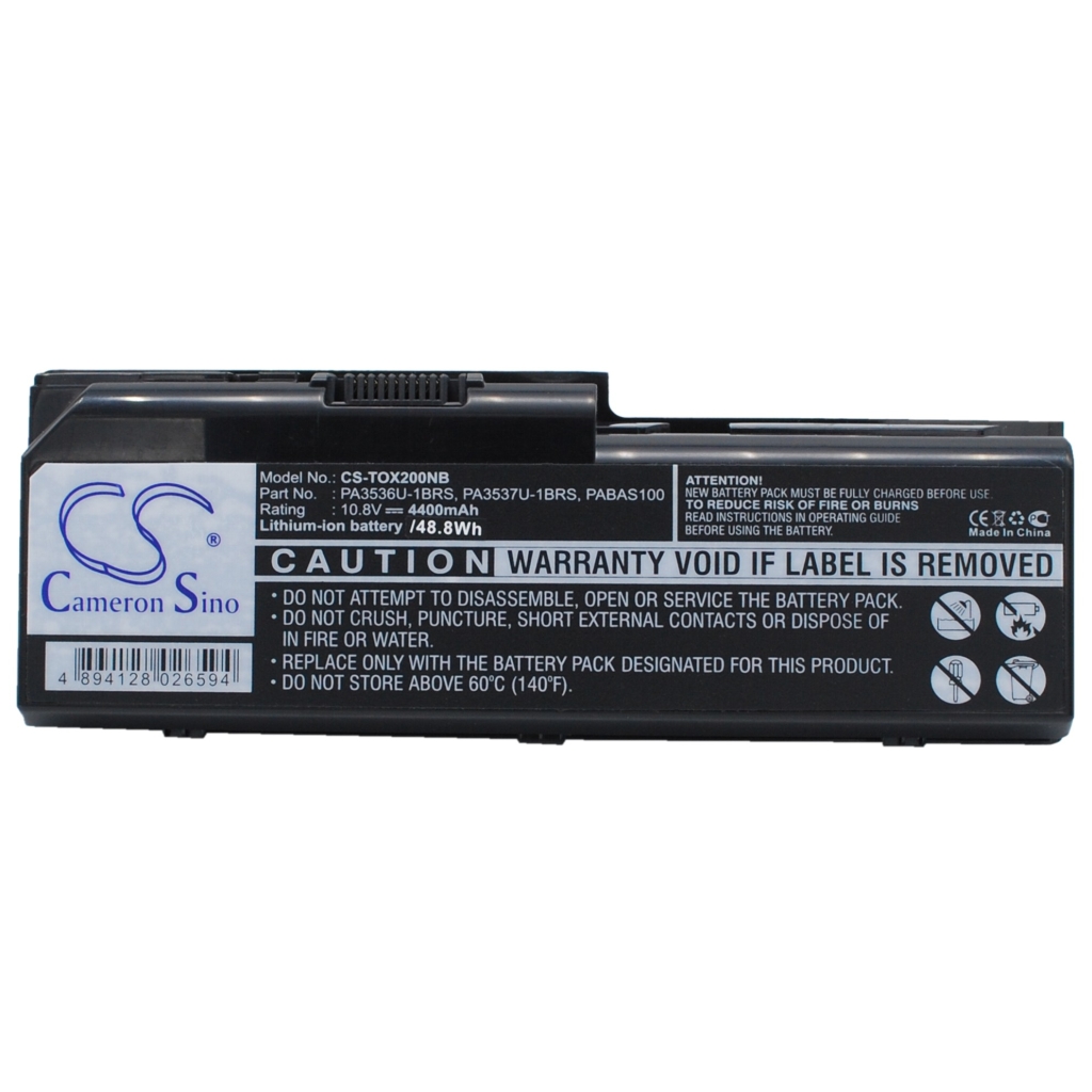 Notebook battery Toshiba Satellite P205-S7476
