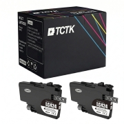 TCTK ink cartridges LC-424 2 pack Black compatible with Brother DCP-J 1200 DCP-J 1200 DW DCP-J 1200 W DCP-J 1200 WE, replaces LC424BK