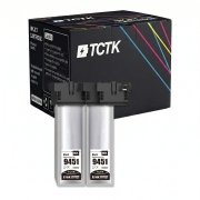 TCTK Ink Cartridges T9451 2-pack Black compatible with Epson WorkForce Pro WF-C 5210 DW, for WorkForce Pro WF-C 5215 DW, for WorkForce Pro WF-C 5290 DW, replaces C13T945140