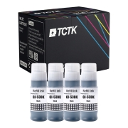TCTK Inks GI-53BK 4 Pack Black compatible with Canon PIXMA G 550, PIXMA G 650, replaces 4699C001