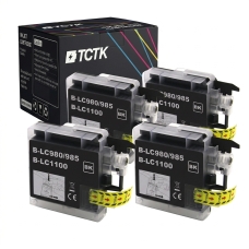 Kompatibilis helyettesítője Brother LC-1100XL (LC1100XLBK),LC-980 (LC980BK),LC-985 (LC985BK)