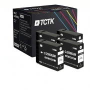 TCTK Ink Cartridges PGI-2500XL 4-pack Black compatible with Canon MAXIFY iB 4000 4050 4100 4150, for MAXIFY MB 5000 5050 5100 5150 5155 5300 5350 5400 5450 5455, replaces 9254B001