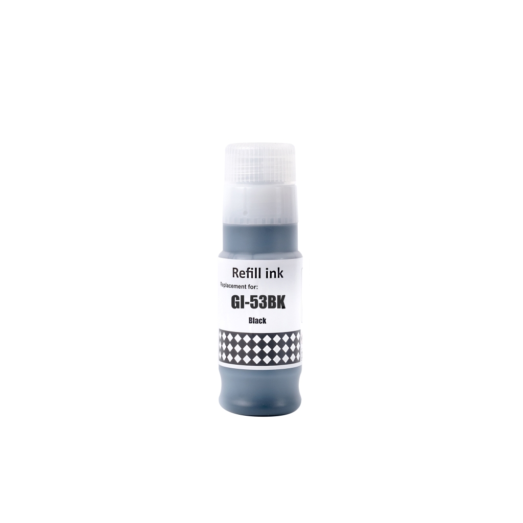 Asztali töltők Canon Kompatibilis Canon GI-53BK / 70ml Tinta Fekete (Nyomtatófesték)