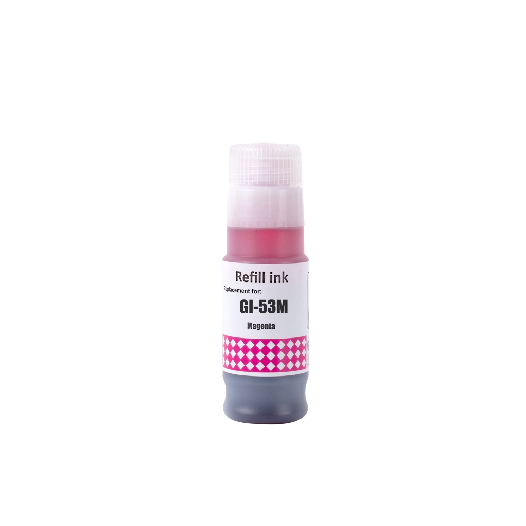 Kompatibilis Canon GI-53M / 70ml Tinta Magenta (Nyomtatófesték)