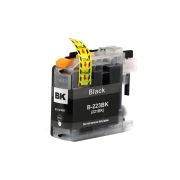 Compatible with Brother LC223BK / 16ml Ink Black (Ink cartridges - Dye)