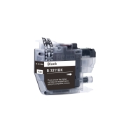 Compatible replacement for Compatible with Brother LC3211BK / 10ml Ink Black (Ink cartridges - Dye)