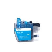 Compatible with Brother LC-3217 / 12ml Ink Cyan (Ink cartridges - Dye)