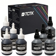TCTK Ink Cartridges BT6000BK BT6000BK 8-pack 4x Black 4x Cyan compatible with Brother DCP-T300 DCP-T500W DCP-T700W MFC-T800W