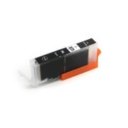 Compatible replacement for Compatible with Canon CLI-571XLBK / 12ml Ink Black (Ink cartridges - Dye)