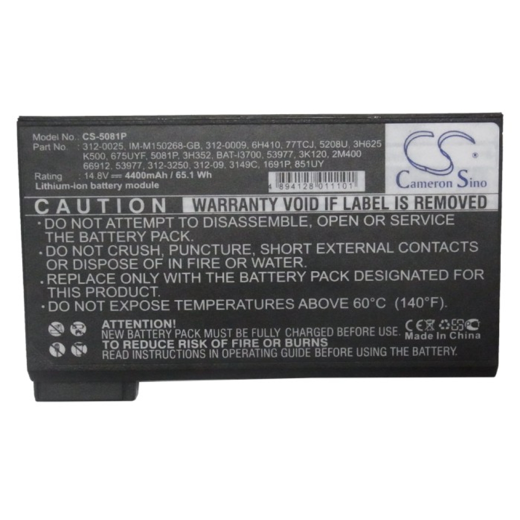 Notebook battery DELL Inspiron 4100
