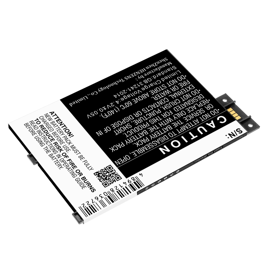 Akkumulátorok Elemek elektronikus könyvolvasókhoz CS-ABD003SL