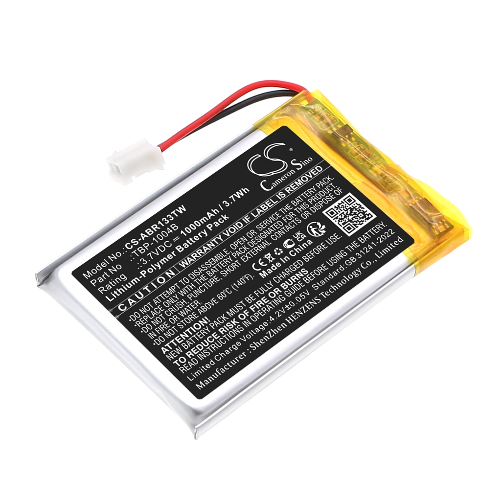 Kompatibilis akkumulátor csere Albrecht TBP-1004B
