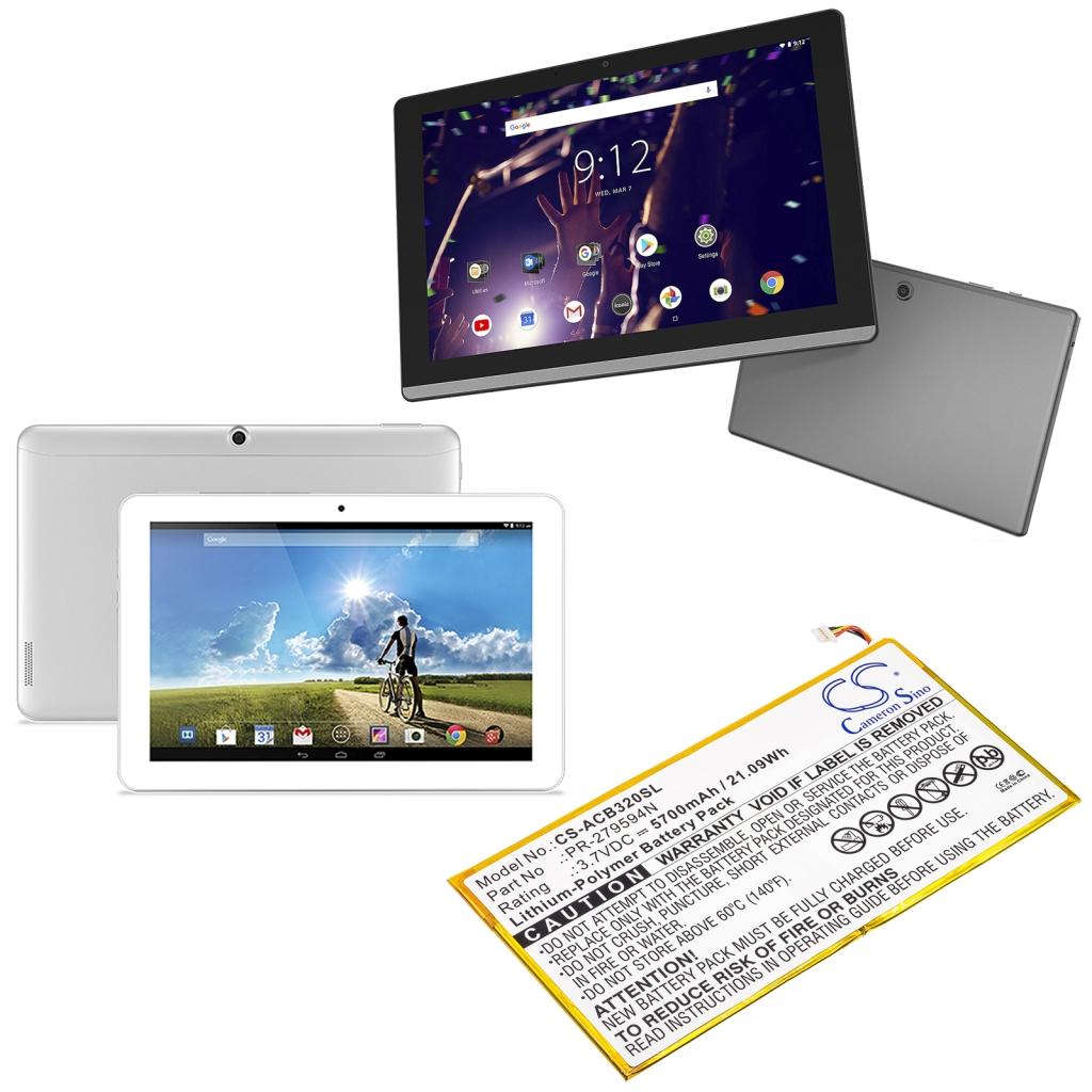 Akkumulátorok tablettákhoz Acer B3-A30 (CS-ACB320SL)