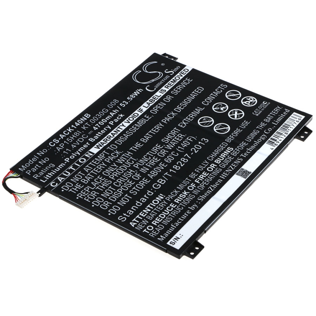 Kompatibilis akkumulátor csere Acer AP15H8I,KT.0030G.008