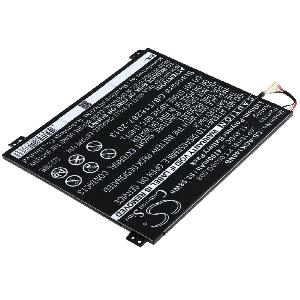Kompatibilis akkumulátor csere Acer AP15H8I,KT.0030G.008