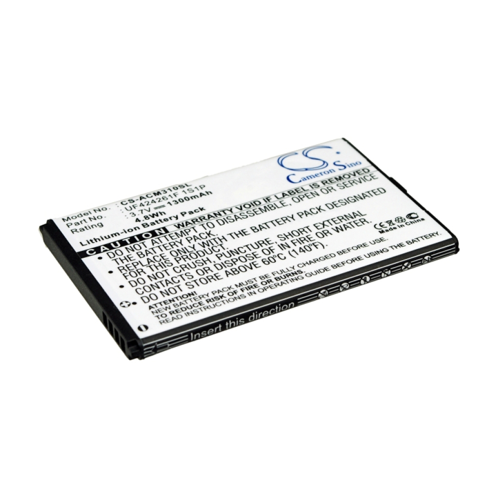 Akkumulátorok tablettákhoz Acer Allegro (CS-ACM310SL)