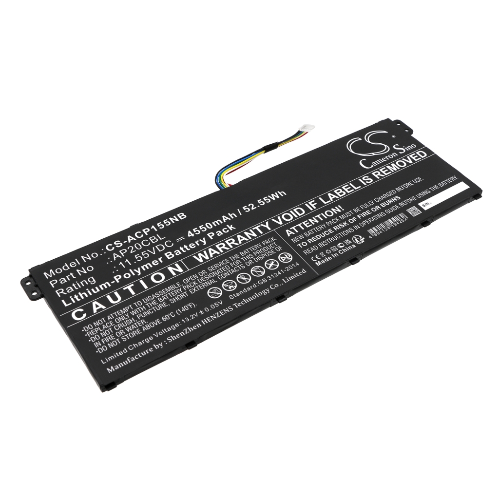 Kompatibilis akkumulátor csere Acer AP20CBL