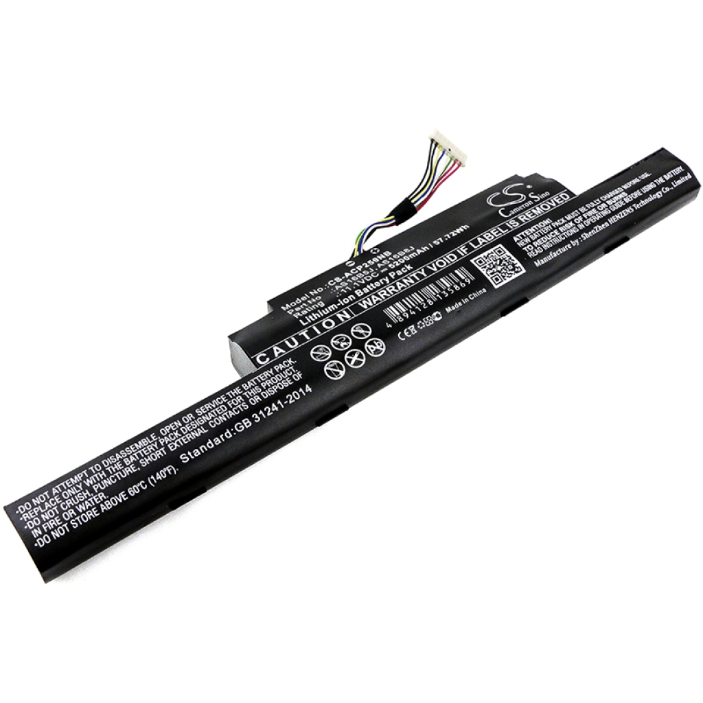 Kompatibilis akkumulátor csere Acer AS16B5J,AS16B8J,KT.0060G.001