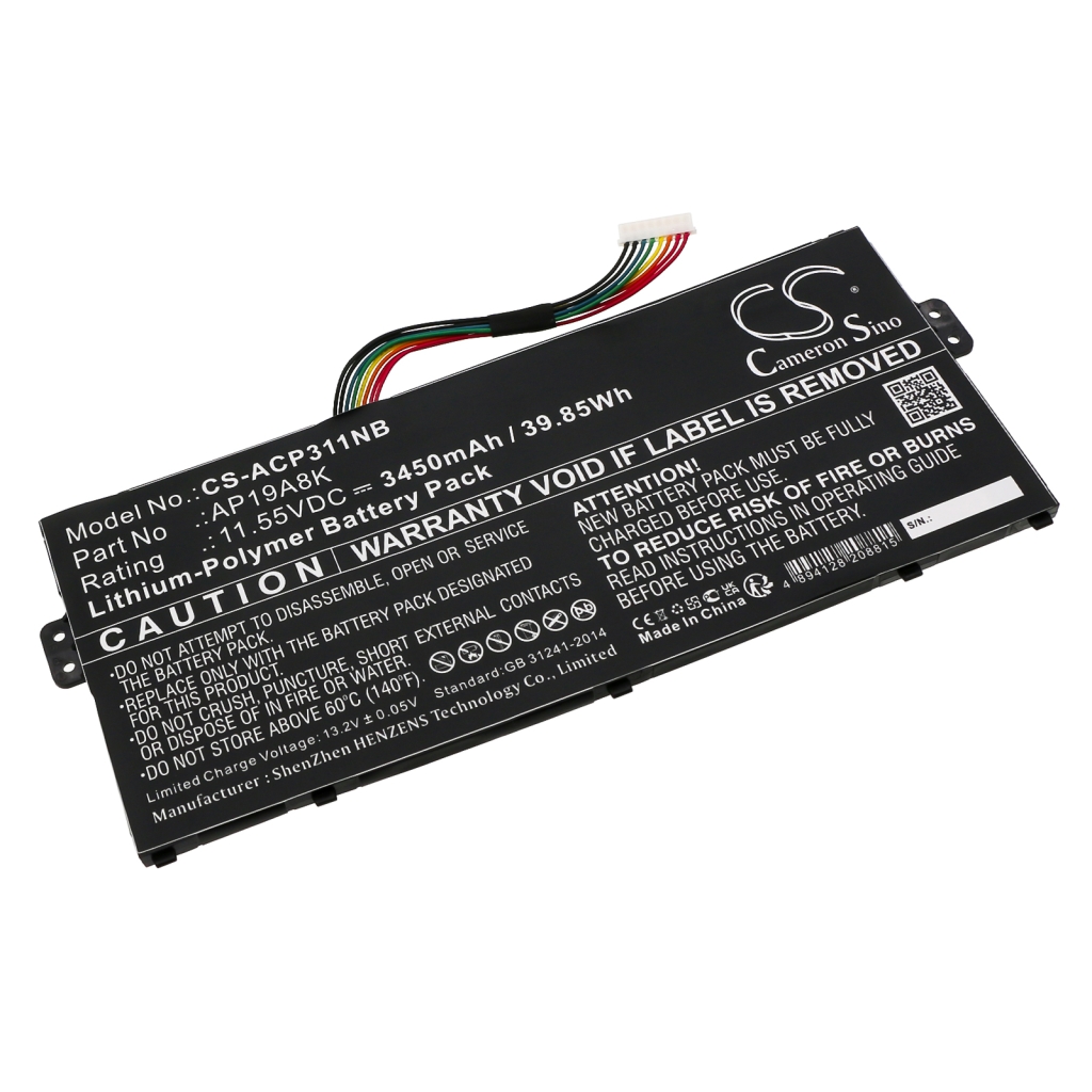 Kompatibilis akkumulátor csere Acer AP19A8K