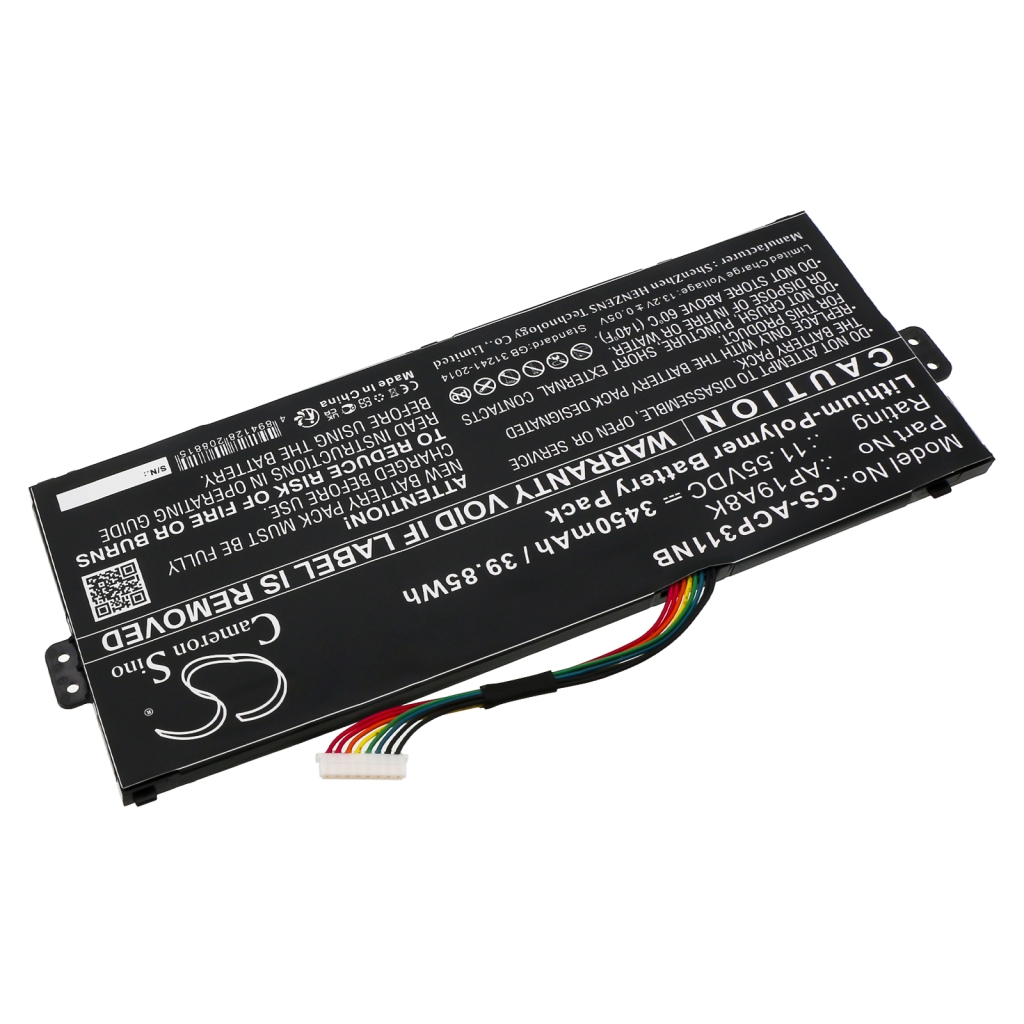 Kompatibilis akkumulátor csere Acer AP19A8K