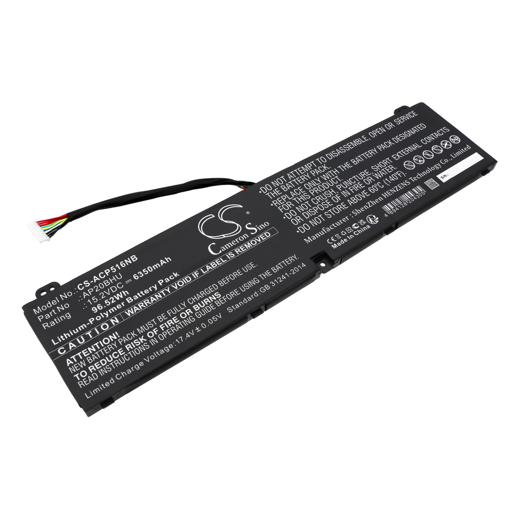 Kompatibilis akkumulátor csere Acer AP20BHU