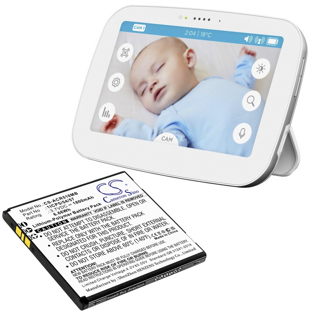 Elemek a bébiőrökhöz Angelcare AC310 (CS-ACR510MB)