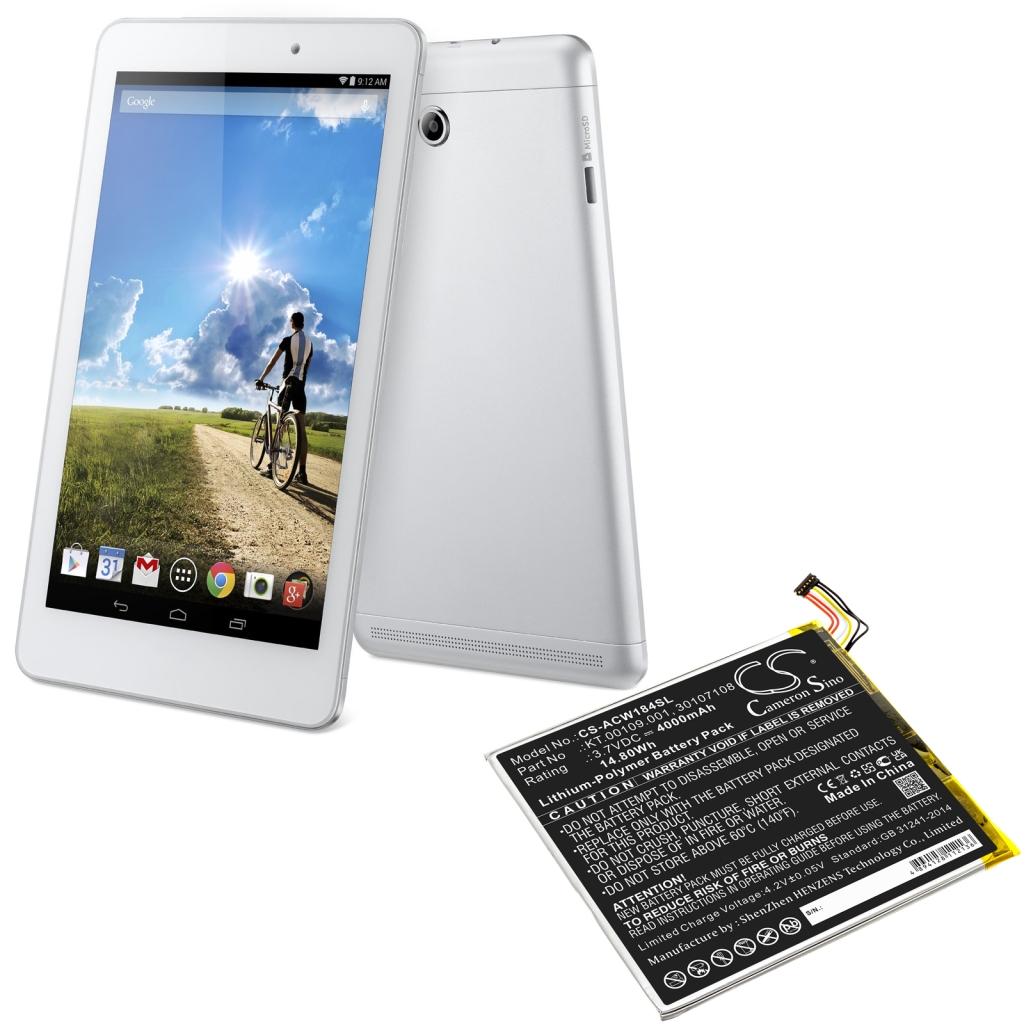 Akkumulátorok tablettákhoz Acer CS-ACW184SL