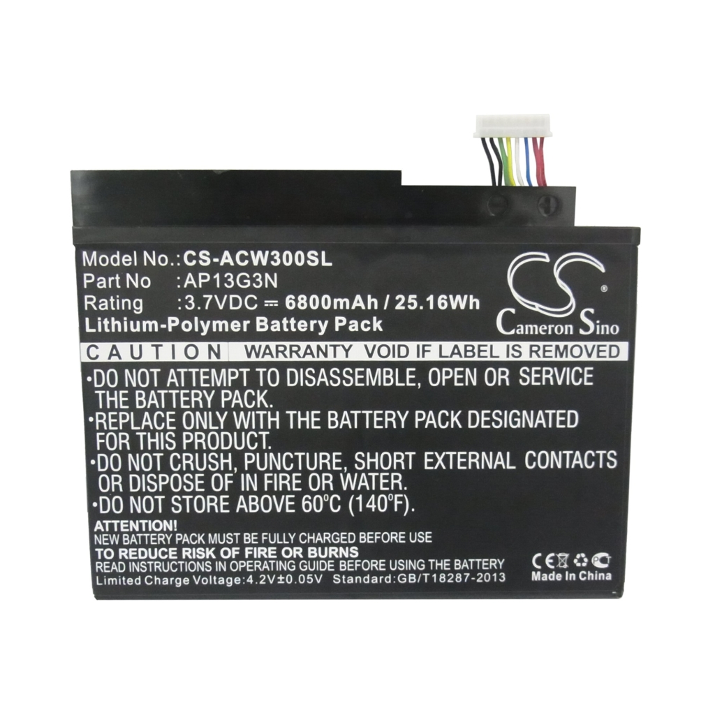 Akkumulátorok tablettákhoz Acer Iconia Tab W3 (CS-ACW300SL)