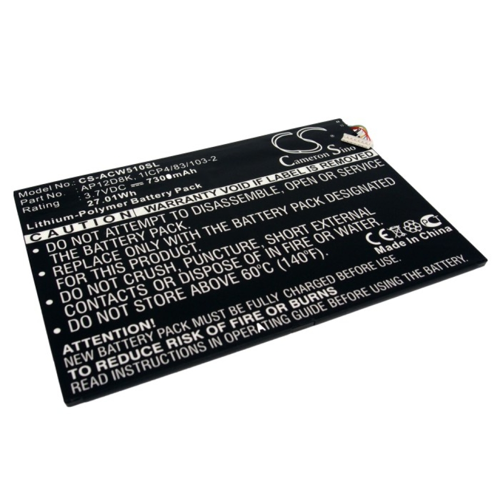 Kompatibilis akkumulátor csere Acer 1ICP4/83/103-2,AP12D8K