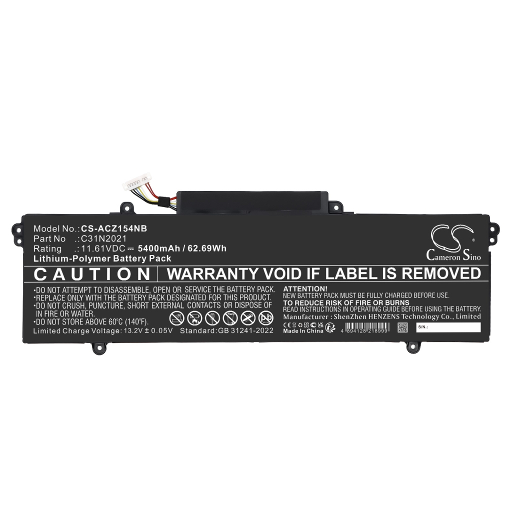 Notebook battery Asus CS-ACZ154NB