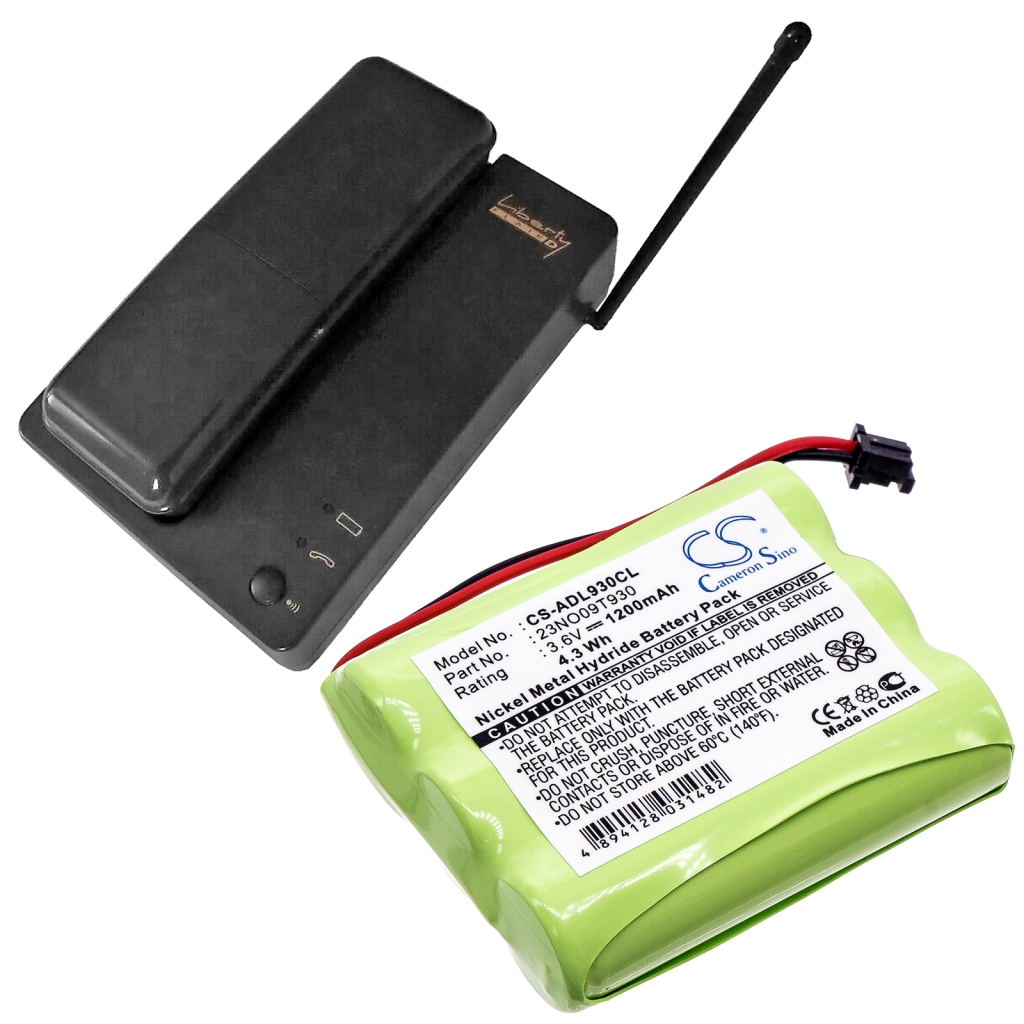 Kompatibilis akkumulátor csere Audioline 124402