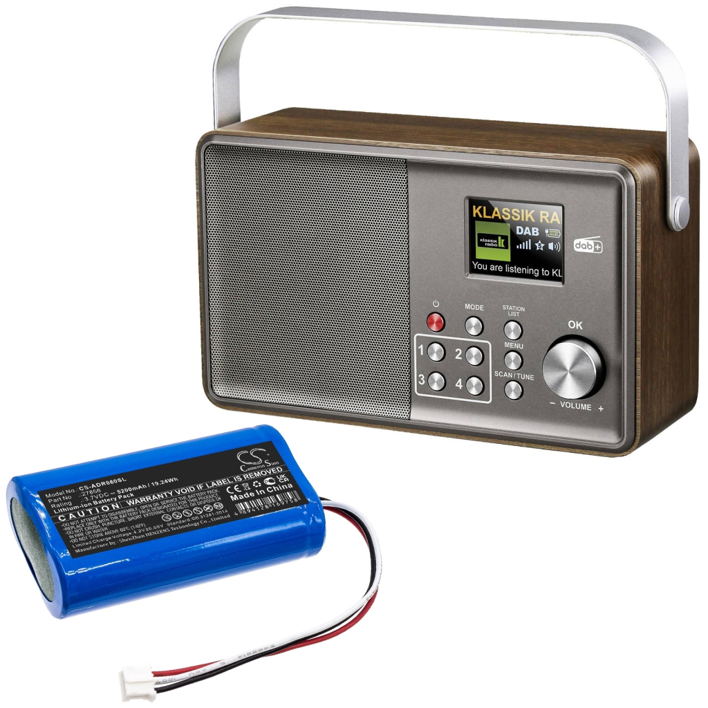 Akkumulátorok Akkumulátorok digitális rádiókhoz CS-ADR860SL