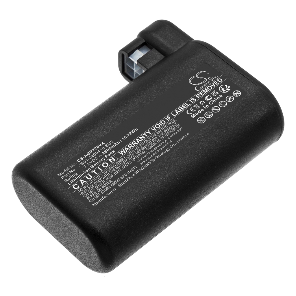 Porszívó akkumulátorok AEG CS-AGP726VX