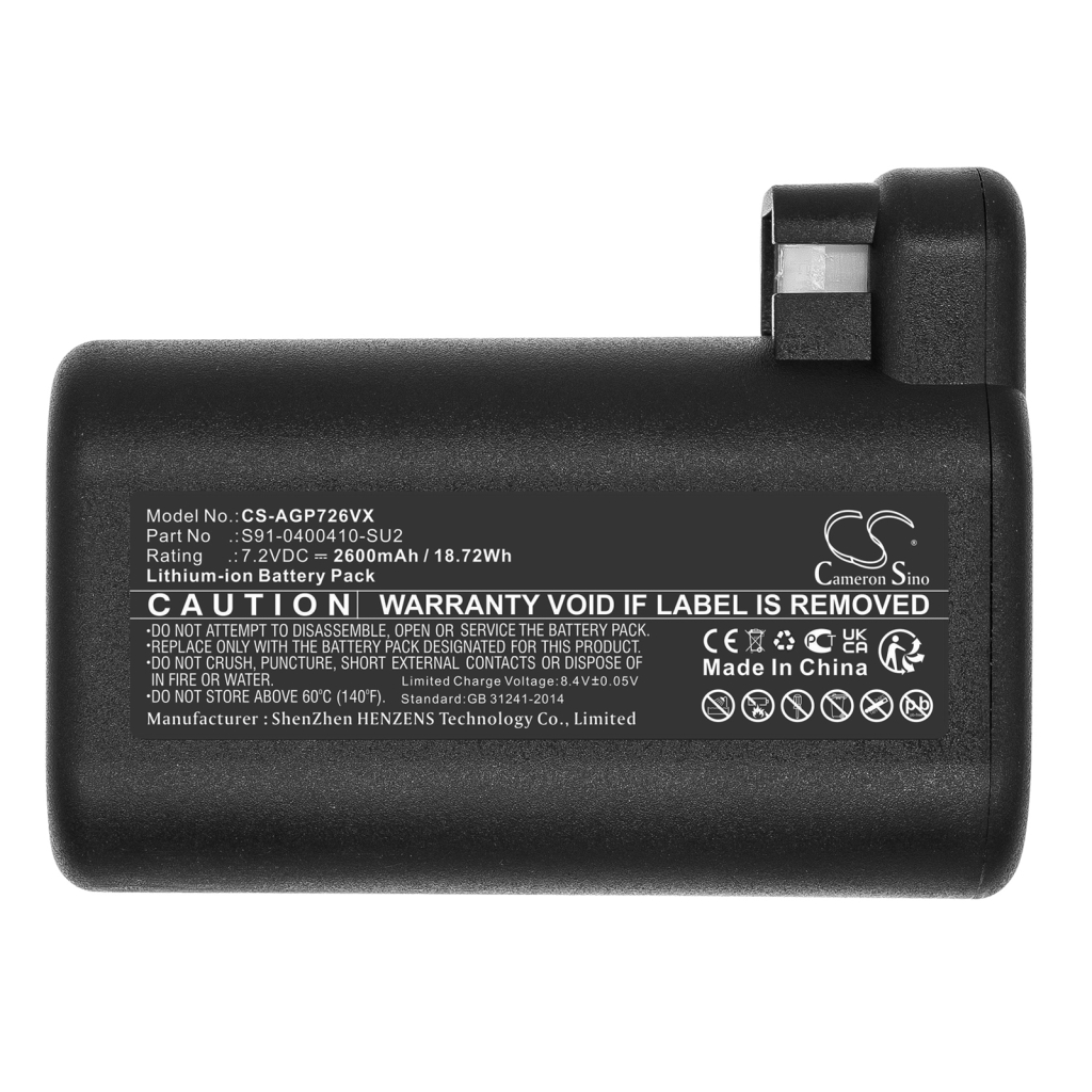 Porszívó akkumulátorok AEG CS-AGP726VX