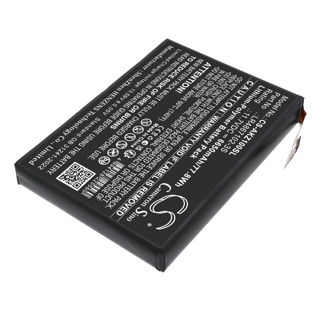 Battery for AOKZOE A1L