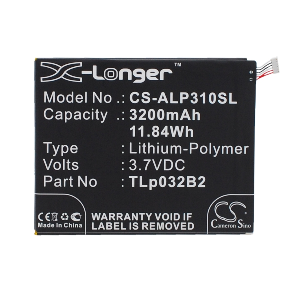 Kompatibilis akkumulátor csere Alcatel TLP032B2,TLP032BD,TLP032C2