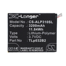 Kompatibilis akkumulátor csere Alcatel TLP032B2,TLP032BD,TLP032C2