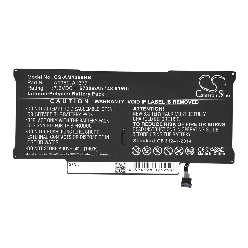 Apple Macbook Air 13.3";_A1369=