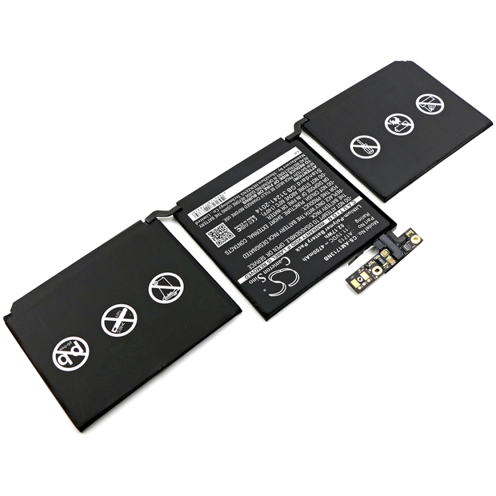Kompatibilis akkumulátor csere Apple 0-00946,A1713