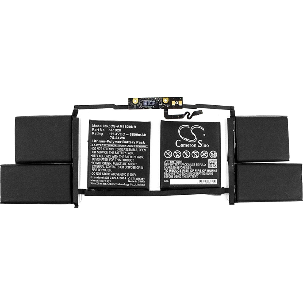 Kompatibilis akkumulátor csere Apple 020-01728,A1820