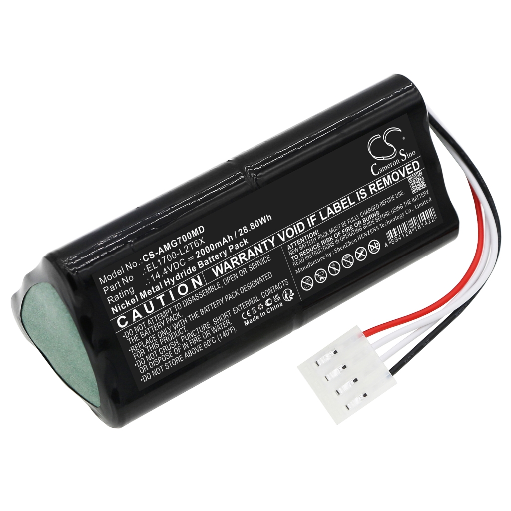 Akkumulátorok orvostechnikai eszközökhöz Amico EL1700-L2T6X (CS-AMG700MD)