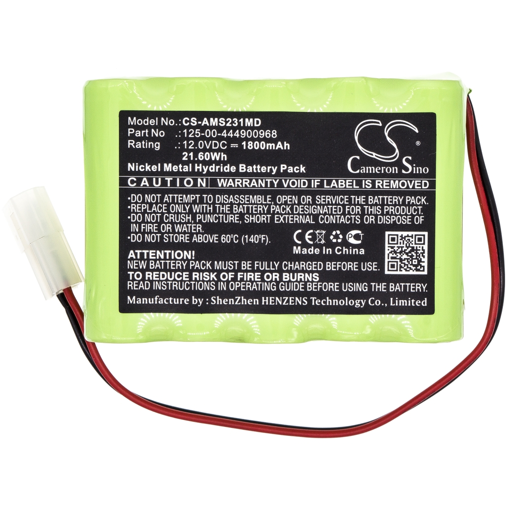 Kompatibilis akkumulátor csere Alaris Medicalsystems 125-00-444900968