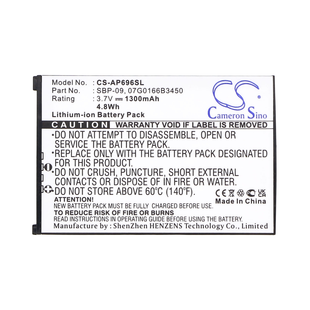Battery Replaces SBP-09