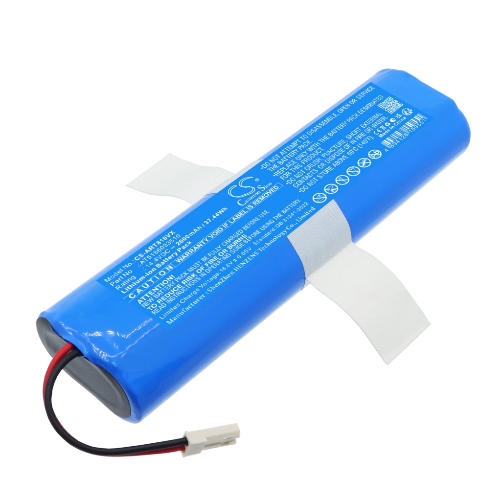 Battery compatible with Ariete Pure clean Rotating CS-ART810VX