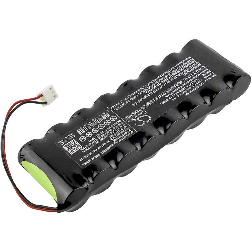 Kompatibilis akkumulátor csere Arcomed ag HHR200A9,MGH00116